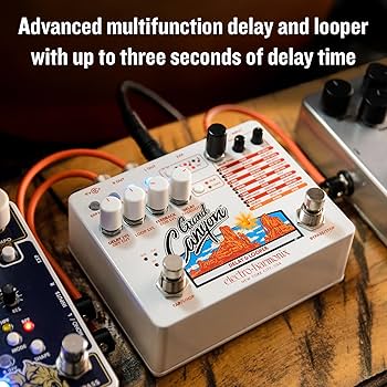 ギター Electro Harmonix Canyon Delay & Loopers Electro-Harmonix Grand Canyon Delay & Looper Pedal